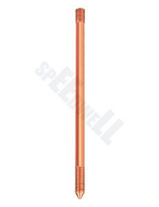 SPEEDWELL SOLID COPPER EARTH ROD - Externally threaded