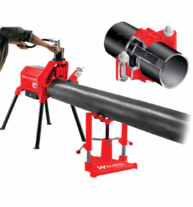 WASSERTEK HYDRAULIC PIPE GROOVING MACHINE
