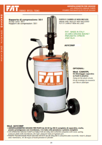 FAT PNEUMATIC GREASE PUMP SET