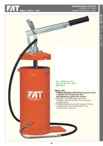 FAT OIL BUCKET-16KG