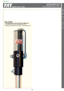FAT PNEUMATIC OIL PUMP-200KG