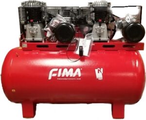 FIMA -500 LTR AIR COMPRESSOR-7.5+7.5HP