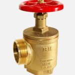 Fire Hose Angle Valve Female NPT x Male NST