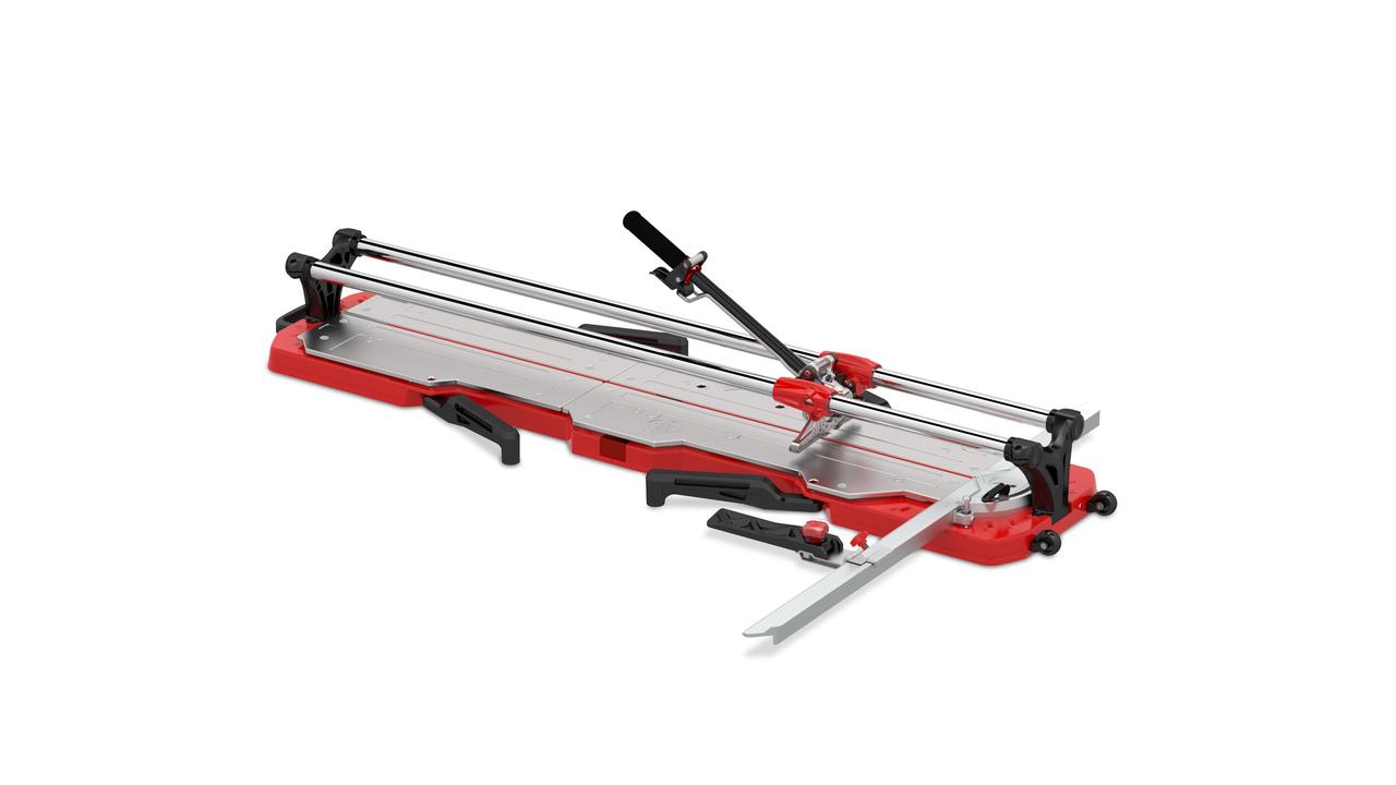 Rubi TX-1250-Max Manual Tile Cutter, 17921, with Carry Case - for Ceramic Tiles, Porcelain and Extruded Stoneware, 125cm Cutting Length