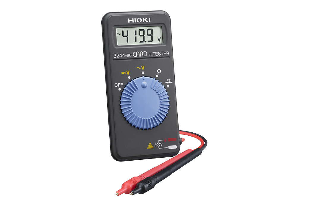 Hioki 3244-60 Card Tester 500V Pocket Type