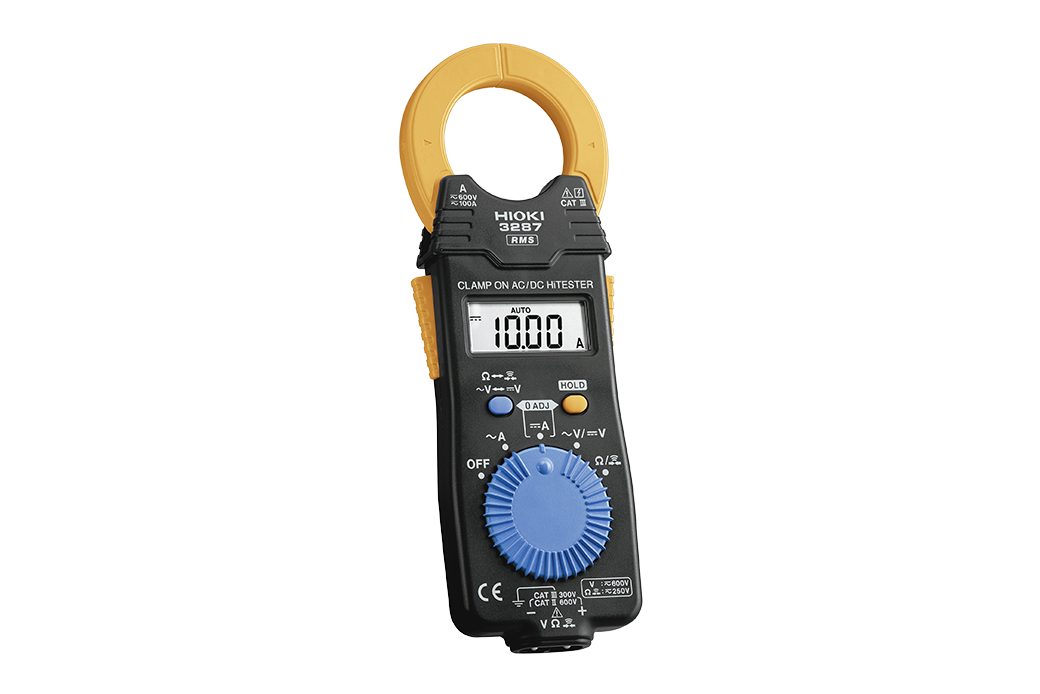 Hioki 3287 AC/DC Clamp On Tester, RMS-100 A