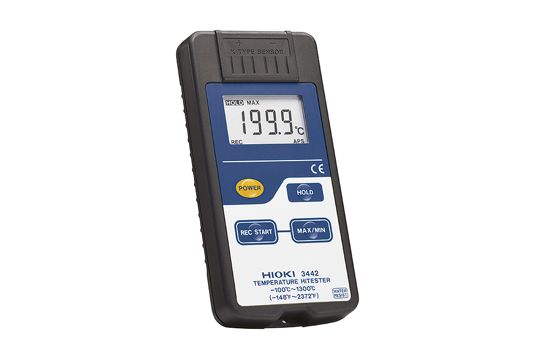 Hioki 3442 Temperature Meter (Without Probe)