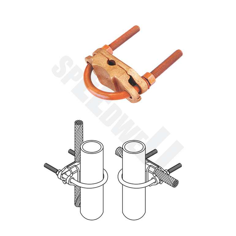 SPEEDWELL U BOLT PIPE TO CABLE CLAMP - TYPE PUB