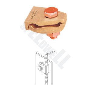 SPEEDWELL TOWER EARTH CLAMP DOUBLE PLATE