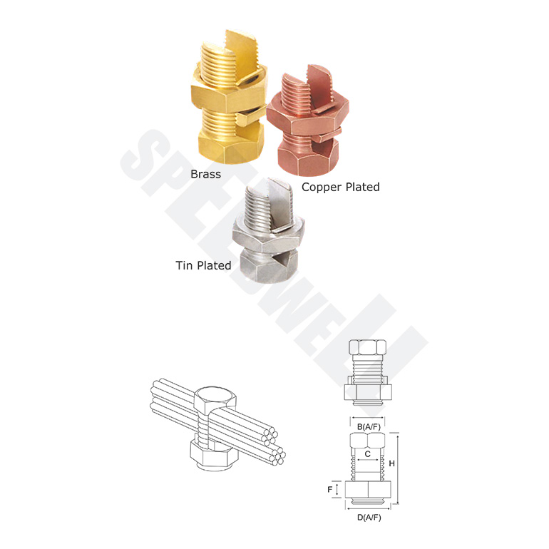 SPEEDWELL SPLIT BOLT CONNECTORS - LINE TAPS