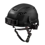 Milwaukee BOLT™ Black Safety Helmet (USA) Type 2, Class C Vented