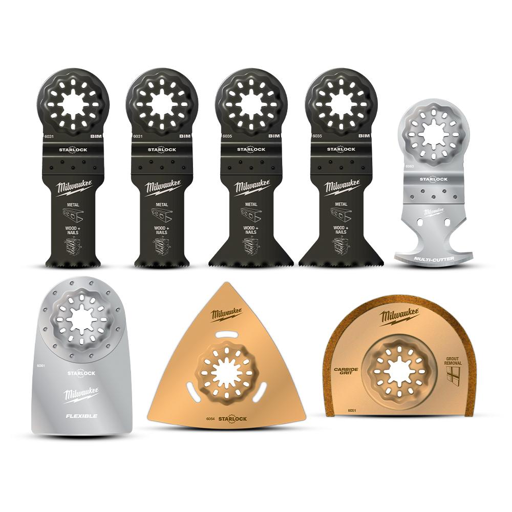 Milwaukee 8 pc. Starlock Renovation Set