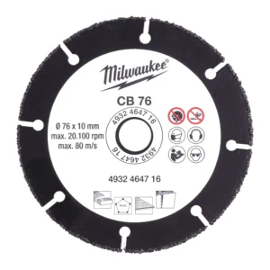 Milwaukee Carbide Blade CB 76 mm (1 pc)