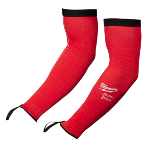 Milwaukee 45cm Cut Level C Protective Sleeves, Red/Black