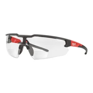 Milwaukee 1 Pc. Magnified Clear Safety Glasses (+2.0 dpt.)