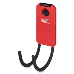Milwaukee PACKOUT™ Curved Utility Hooks, Red