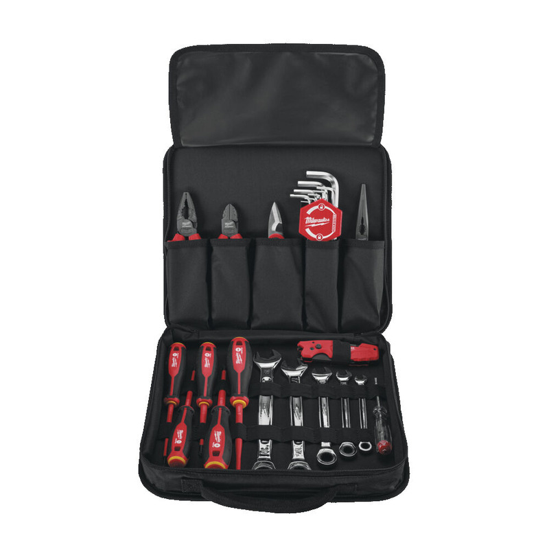 Milwaukee 25 Pc. Electrician Starter Bag