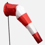 Windsock Red & White
