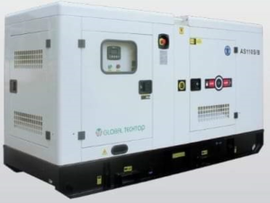 GLOBAL TECHTOP DIESEL SILENT 160KVA GENERATOR AS160S/B
