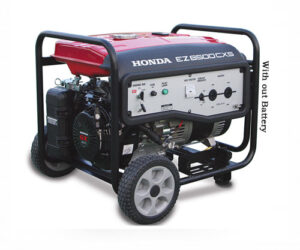Honda Petrol Generator 5.5KVA, Single Phase EZ6500CXS