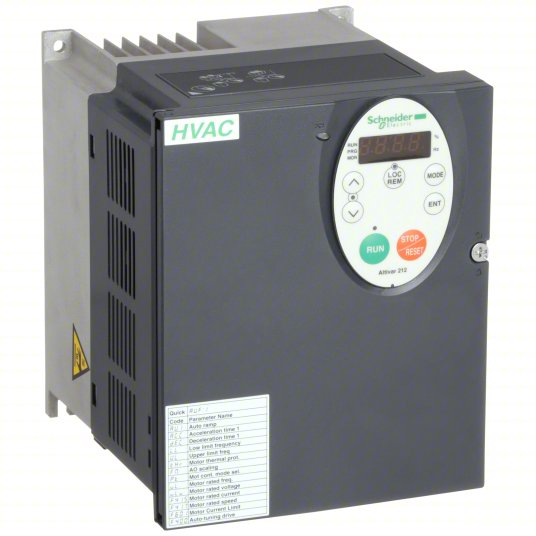 SCHNEIDER ELECTRIC Variable Frequency Drive: 380 to 480V AC, 5 hp Max Output Power