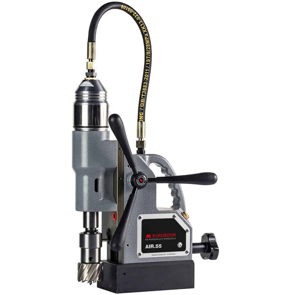 Euroboor AIR.55 Pneumatic Magnetic Drill Machine