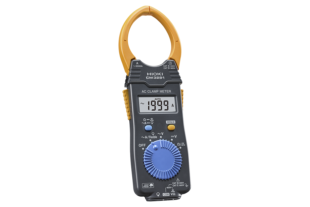 Hioki CM3281 AC Clamp Meter 2000A Mean Value