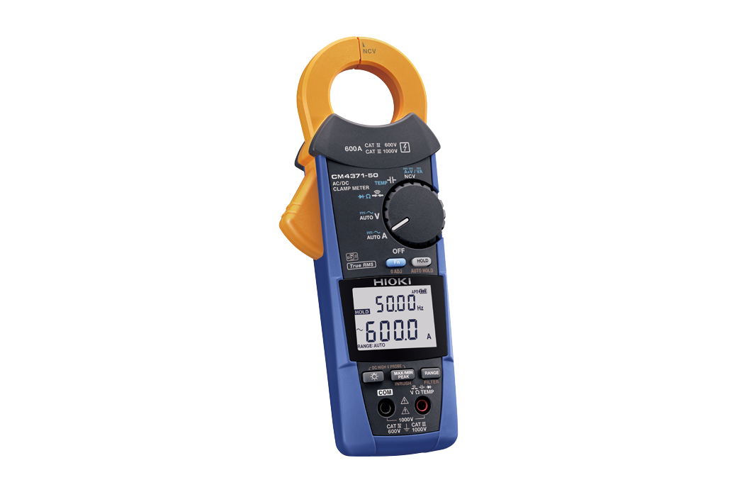 Hioki CM4371-50 AC/DC Clamp Meter Slim Jaw Model