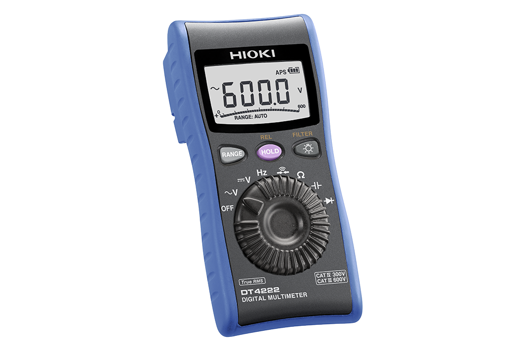 Hioki DT4222 Digital Multimeter TRMS 600V