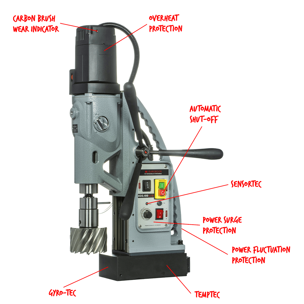 Euroboor ECO.100S+/TD Magnetic Drill Machine