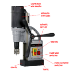 Euroboor ECO.40S+ Magnetic Drill Machine