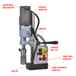 Euroboor ECO.50+/T Magnetic Drill Machine