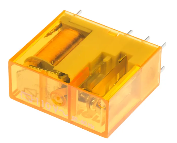 Finder PCB Mount Power Relay, 110V ac Coil, 16A Switching Current, SPDT