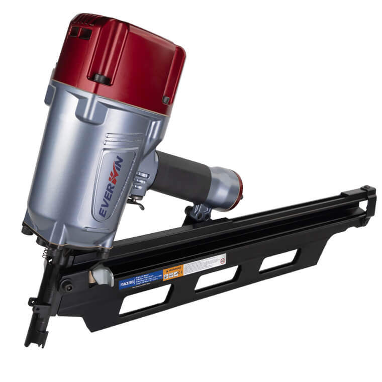 Everwin 21° Plastic Collated Strip Framing Nailer 90mm (3-1/2") (Model No. FSN2283A)