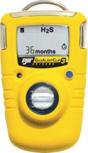 BW Honeywell GasAlertClip Extreme 3-Year Single Gas Detector