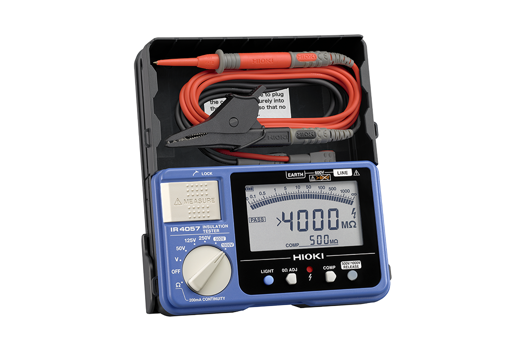 Hioki IR4057-20 Insulation Tester 50 TO 1000V(1KV) Bargraph Displ