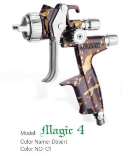 ITALCO Magic 4 (H- 4004A), C1 color, HVLP, 1.3mm Environmental friendly paint-saving top coating spray gun