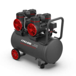 ITALCO OIL FREE AIR COMPRESSOR 1450Wx2, Copper wire - 2-1450X2F50