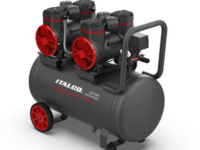 ITALCO OIL FREE AIR COMPRESSOR 1450Wx2, Copper wire - 2-1450X2F50