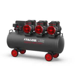 ITALCO OIL FREE AIR COMPRESSOR 1450Wx3, Copper wire 220V - 2-1450X3F100
