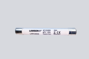 Lawson Solar 1500V DC 10x85mm Fuse complying with IEC 60269-1 & IEC 60269-6