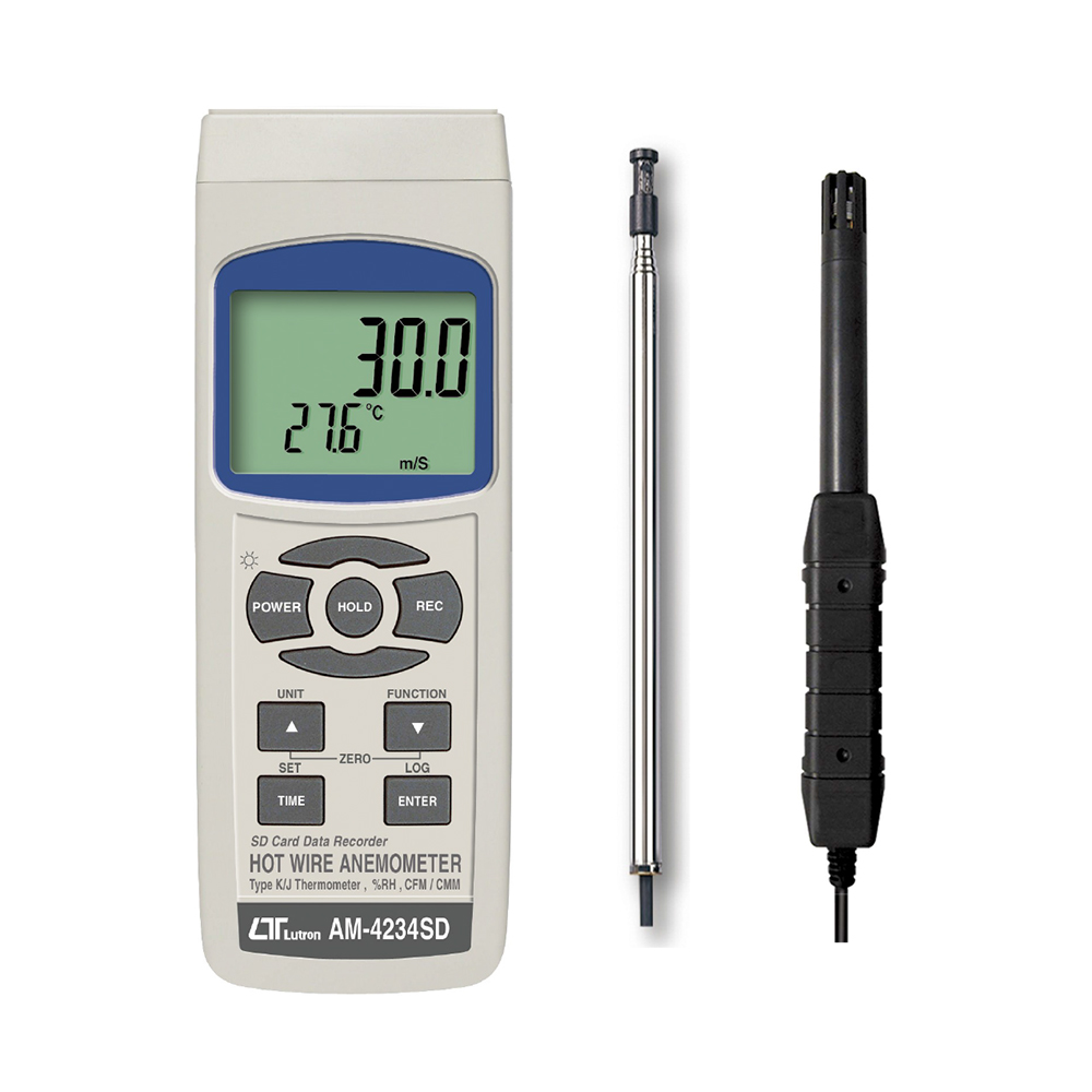 Lutron AM-4234SD Hot Wire Anemometer