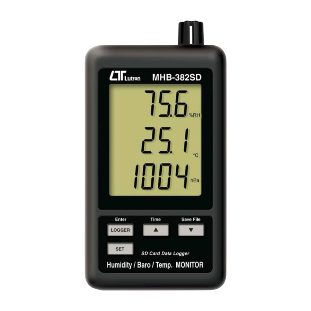 Lutron MHB-382SD Temperature Humidity Barometer Monitor