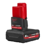 Milwaukee M12HB5 High Output™ 5.0 Ah Battery