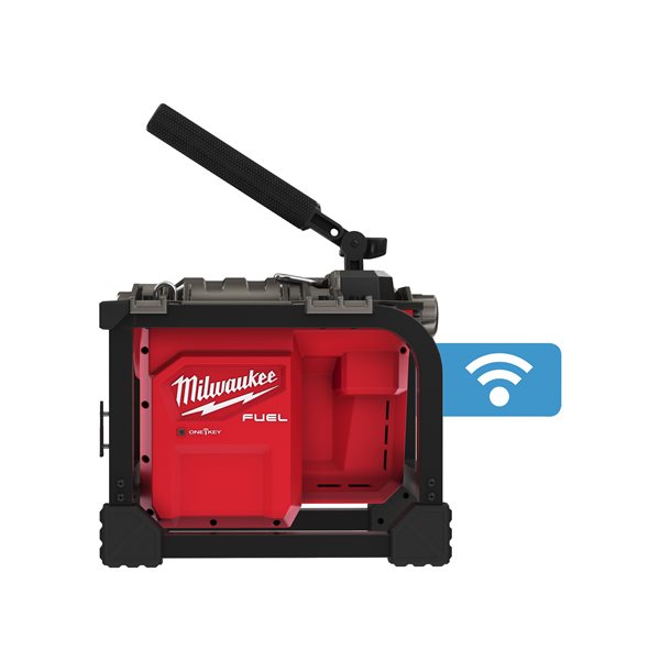 Milwaukee M18FCSSM-121 FUEL™ Compact Sectional Sewer Machine Kit with 1 x High Output 12.0 Ah Battery & Charger