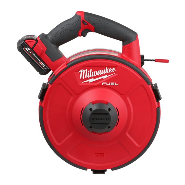 Milwaukee M18FPFT-202 30m NC FUEL™ Powered Fish Tape with 2 x 2.0 Ah Batteries & Charger Set