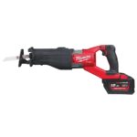 Milwaukee M18FSX-121C FUEL™ Super Sawzall™ Reciprocating Saw Set with 1 x 12.0 Ah Battery, Charger & Case
