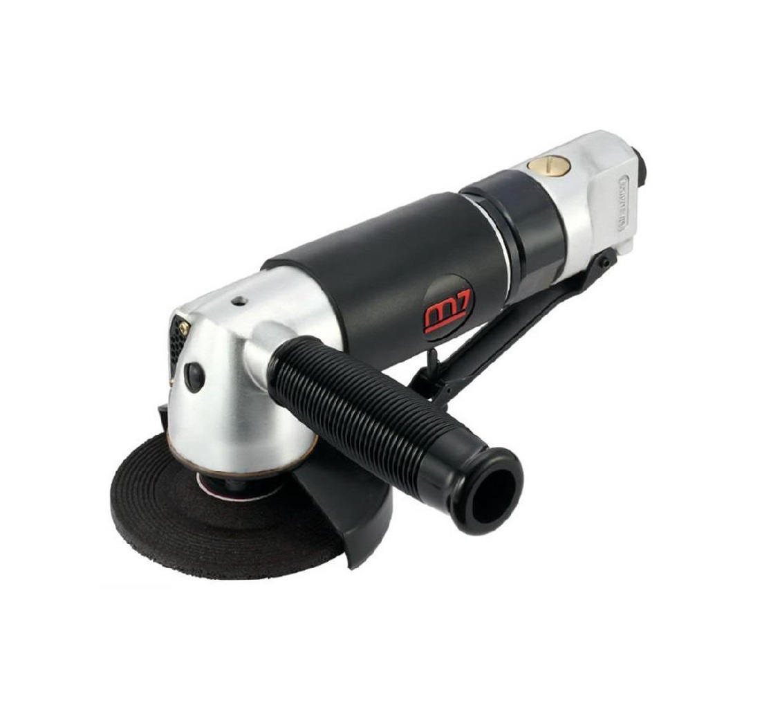 MIGHTY SEVEN QB-114 4-INCH AIR ANGLE GRINDER; LEVER TYPE THROTTLE
