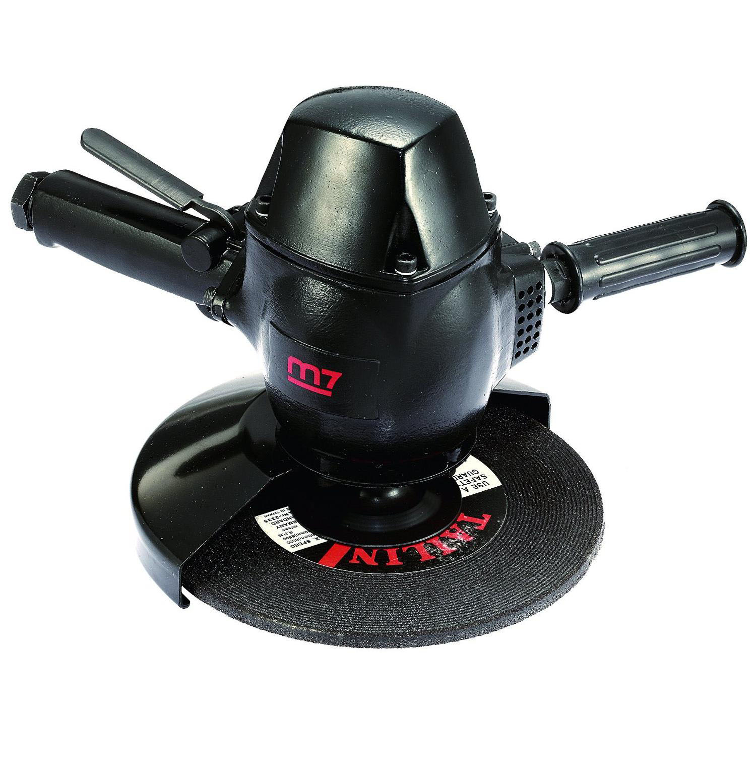 MIGHTY SEVEN QB-179 9-INCH AIR ANGLE GRINDER; LEVER TYPE THROTTLE
