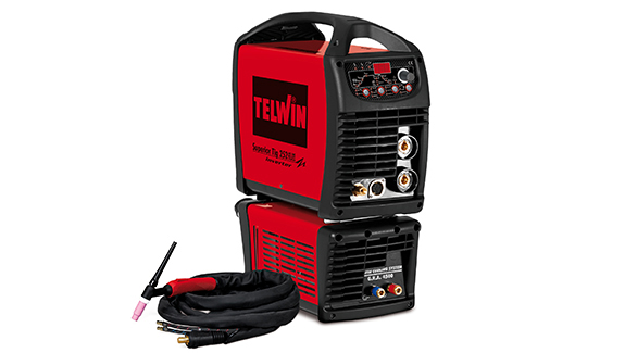 Telwin Tig Welding Machine SUPERIOR TIG 252 AC/DC AQUA